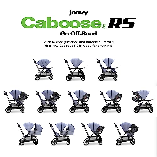 Joovy Caboose RS Premium Sit and Stand Stroller (Slate)