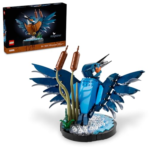 New LEGO Icons Kingfisher Bird Model 10331