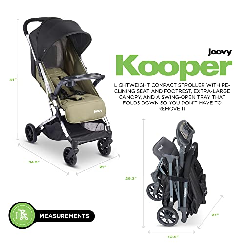 New Joovy Kooper Lightweight Baby Stroller (Olive)