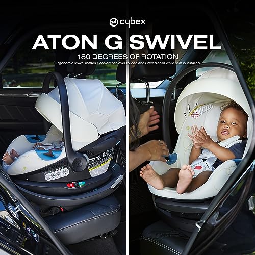 New Cybex Aton G Swivel (Lava Grey)