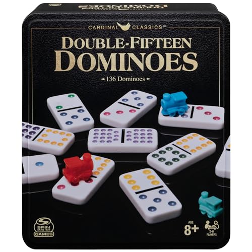 New Spin Master Games, Cardinal Classics Double Fifteen Dominoes Set