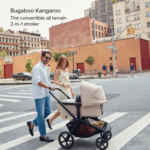 Bugaboo Kangaroo All-Terrain Single-to-Double Stroller (Dark Cherry)