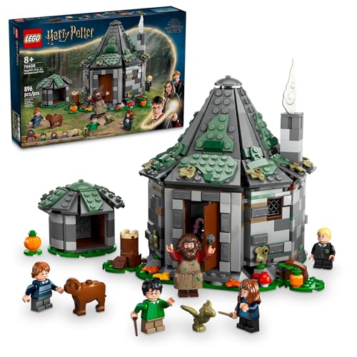 New LEGO Harry Potter Hagrid’s Hut: An Unexpected Visit 76428