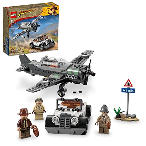 New LEGO Indiana Jones and the Last Crusade Fighter Plane Chase 77012