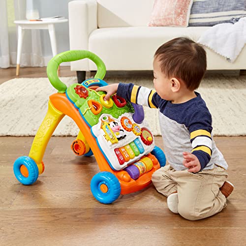 New VTech Sit-to-Stand Learning Walker (Orange)