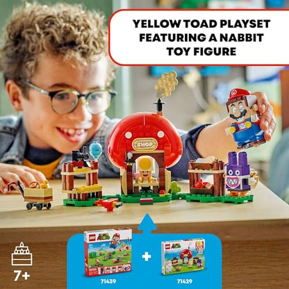 New LEGO Super Mario Nabbit at Toad’s Shop Expansion Set 71429