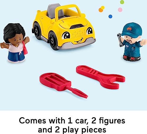 New Fisher-Price Little People Toddler Playset Light-Up Learning Garage with Smart Stages