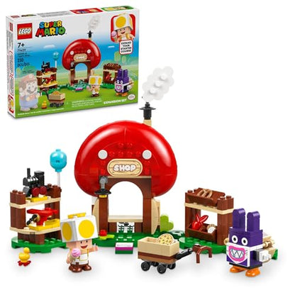 New LEGO Super Mario Nabbit at Toad’s Shop Expansion Set 71429