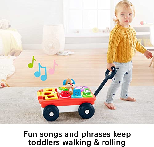 New Fisher-Price Laugh & Learn Baby & Toddler Toy Pull & Play Wagon