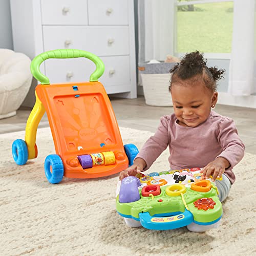 New VTech Sit-to-Stand Learning Walker (Orange)