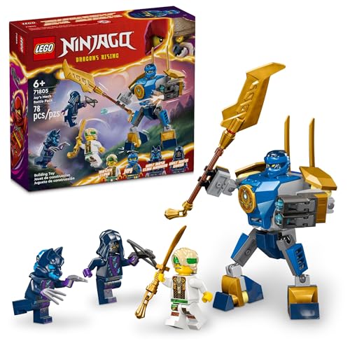 New LEGO NINJAGO Jay’s Mech Battle Pack Adventure Toy Set 71805