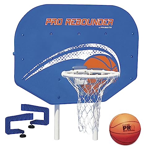 New Poolmaster 72784 Pro Rebounder Poolside Basketball Game with Bracket Mounts