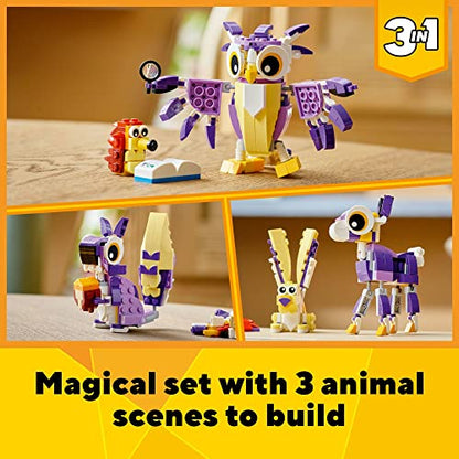 New LEGO Creator 3 in 1 Fantasy Forest Creatures 31125