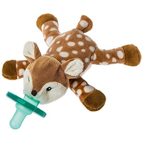 New Mary Meyer WubbaNub Infant Pacifier, 6-Inches (Amber Fawn)