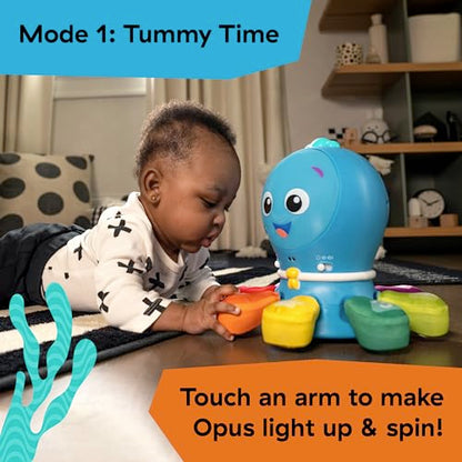 Baby Einstein Ocean Explorers Go Opus Go 4-in-1 Crawl & Chase Activity Learning Toy