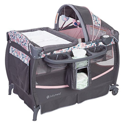 New Baby Trend Deluxe II Nursery Center Playard (Bluebell)