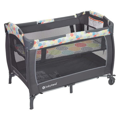 Baby Trend Lil' Snooze Deluxe II Nursery Center Playard (Funfetti)