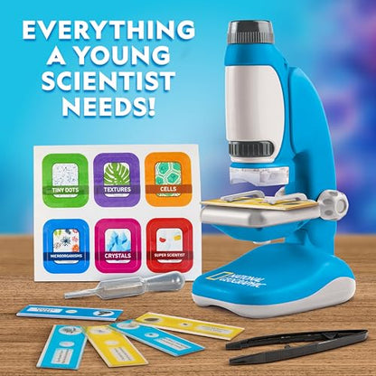 New National Geographic Junior Microscope for Kids