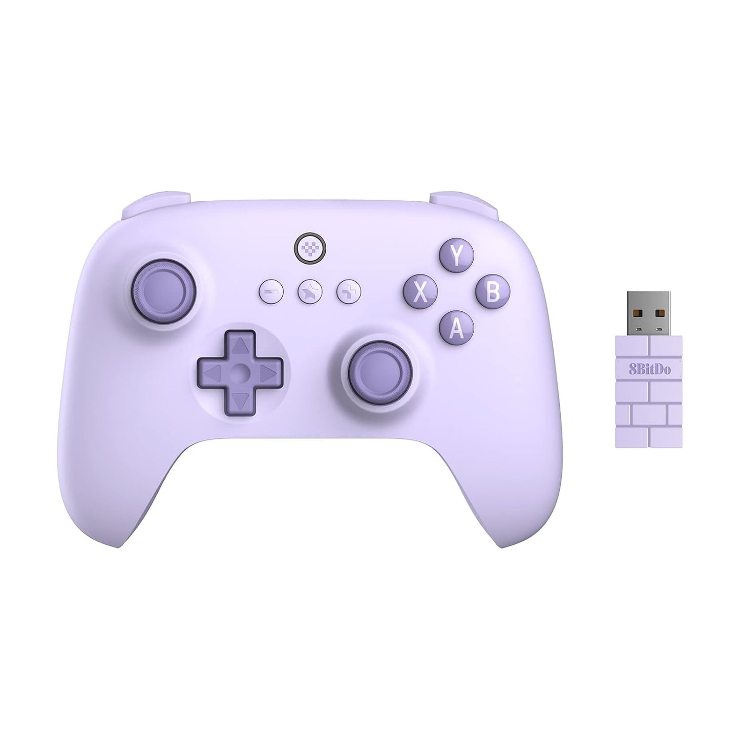 New 8BitDo Ultimate 2.4G Wireless Controller for Windows/Android/Steam Deck - Purple