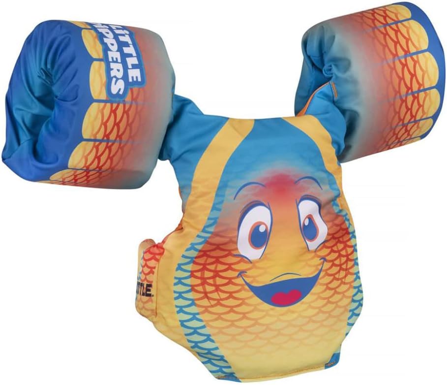 New Full Throttle Little Dippers Life Vest (Fish)