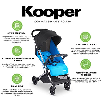 New Joovy Kooper Lightweight Baby Stroller (Glacier)