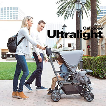 Joovy Caboose Ultralight Sit and Stand Double Stroller (Turq)