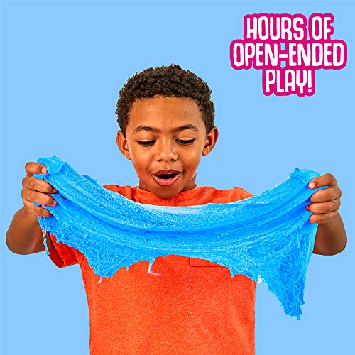 New SLIMYSAND 4.5 lbs of Stretchable, Expandable, Moldable Non-Stick Slimy Play Sand in 3 Reusable Buckets (Purple/Blue/White)