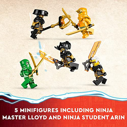 New LEGO NINJAGO Lloyd and Arin’s Ninja Team Mechs Building 71794