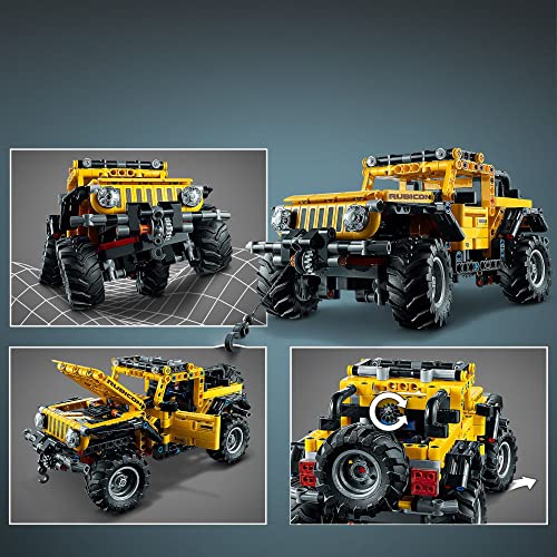 New LEGO Technic Jeep Wrangler 4x4 Toy Car 42122