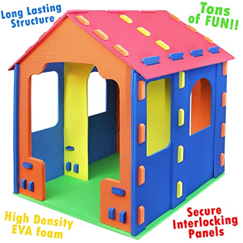 New Click N' Play Giant Kids Foam Playhouse Play Tent