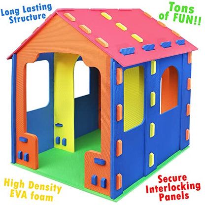 New Click N' Play Giant Kids Foam Playhouse Play Tent