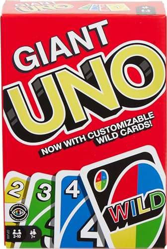 Mattel Games Giant UNO Official Card Game