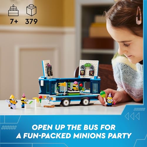 New LEGO Despicable Me 4 Minions’ Music Party Bus 75581