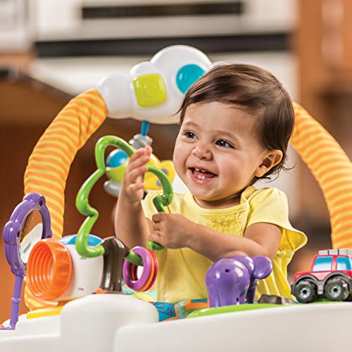 New Evenflo ExerSaucer Triple Fun+ World Explorer Bouncing Activity Saucer