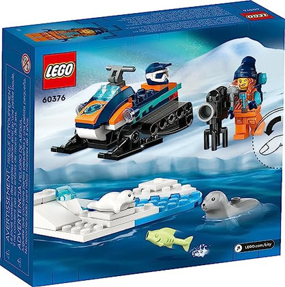 New LEGO City Arctic Explorer Snowmobile 60376 Building Toy Set