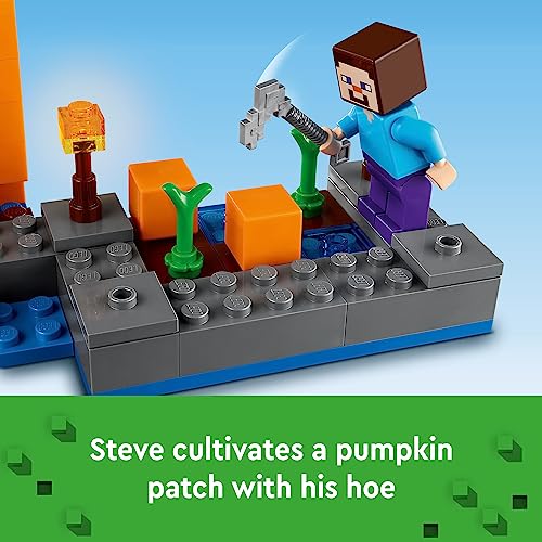 New LEGO Minecraft The Pumpkin Farm 21248 Building Toy