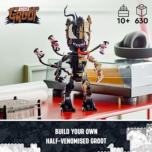 New LEGO Marvel Venomized Groot 76249 Transformable Marvel Toy