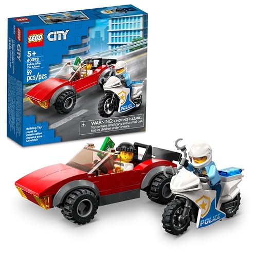 New LEGO City Police Bike Car Chase 60392