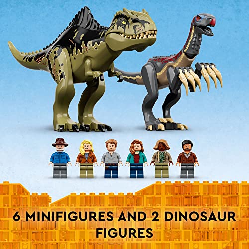 New LEGO Jurassic World Giganotosaurus & Therizinosaurus Attack 76949