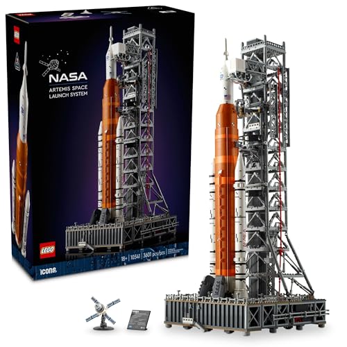 New LEGO Icons NASA Artemis Space Launch System 10341