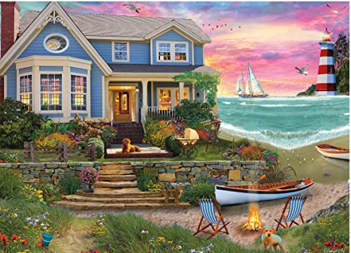 New Ceaco - David MacLean - Heart Beach - 1000 Piece Jigsaw Puzzle