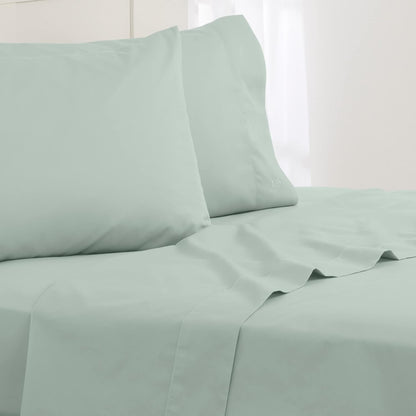 Southern Tide Cotton Twill 4-Piece Queen Sheet Set (Green)
