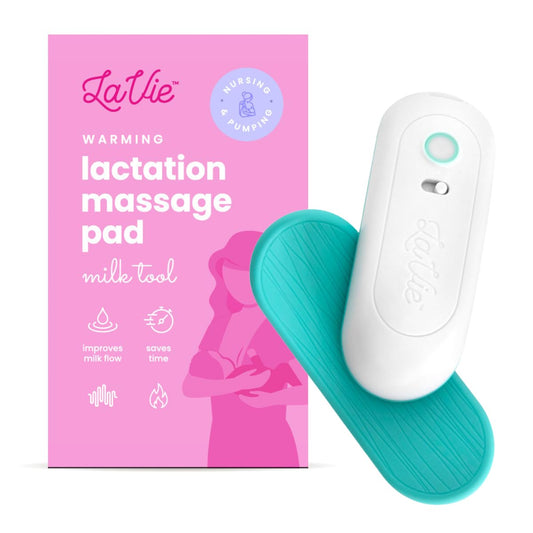 New LaVie 3-in-1 Warming Lactation Massager, 1 Pack, Heat and Vibration