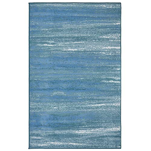 New Evolur Home Cape May Waterfall Nursery Rug 70"x52" (Caribbean Blue)