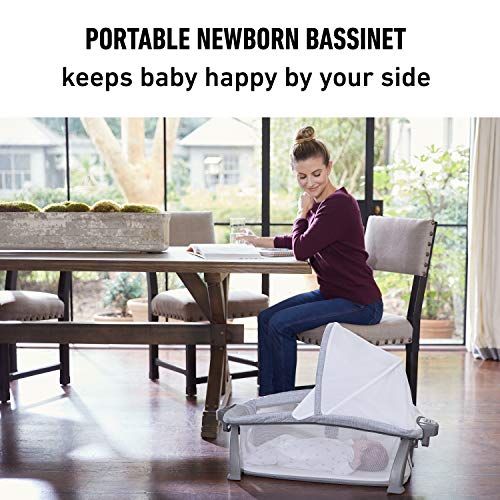 New Graco Pack 'n Play Quick Connect Portable Bassinet Playard (Alex)