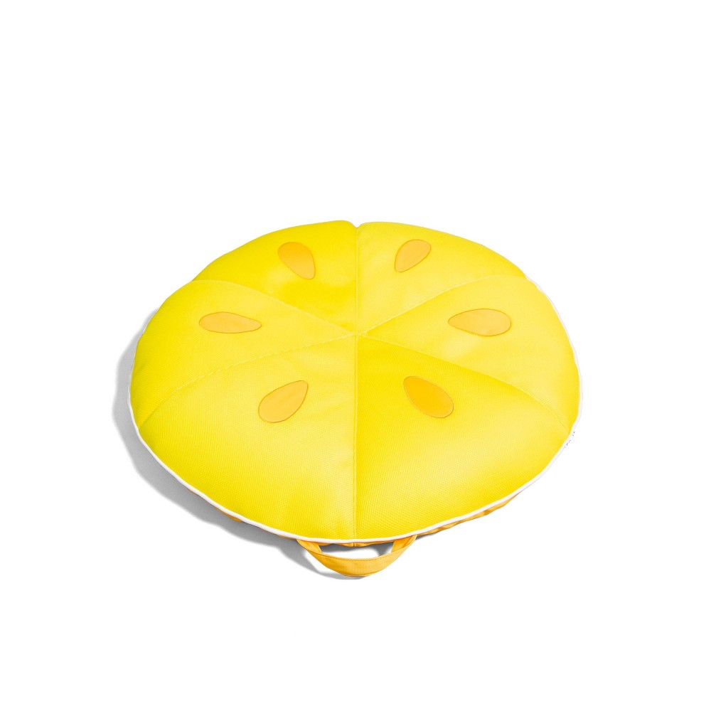 Big Joe Fruit Slice Small No Inflation Needed Pool Float Lemon (36")