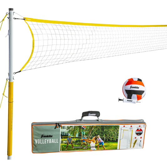 Franklin Sports Outdoor Volleyball Net Sets (Family)