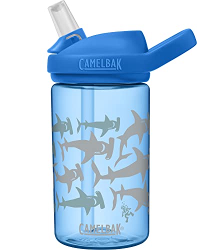 New CamelBak Eddy+ Kids Water Bottle 14oz (Hammerheads)