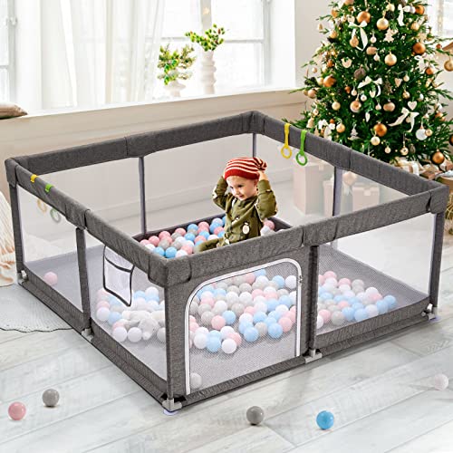 New UANLAUO Sturdy Playpen for Babies and Toddlers