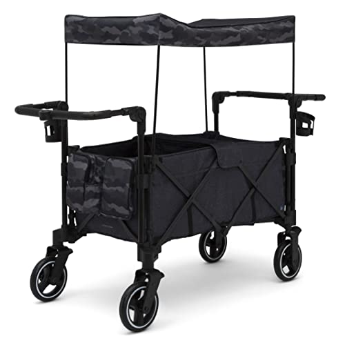 BabyGap by Delta Children Deluxe Explorer Wagon Stroller (Black Camo)